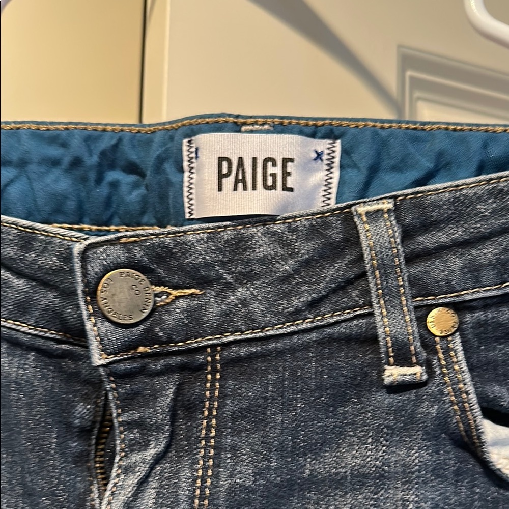 Paige Women's Blue Jeans - Picture 4 of 8